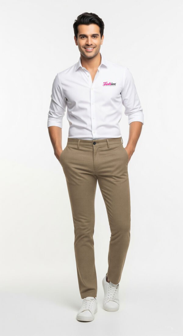 fashive Cotton Trouser beige